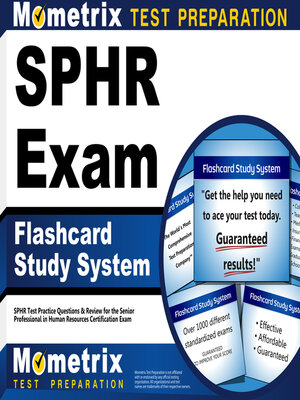 cover image of SPHR Exam Flashcard Study System